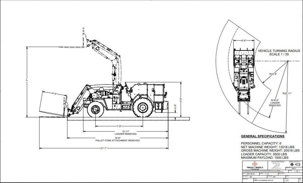 Underground Mining Tractor MMT4 | MineTractor T4 | MineMaster